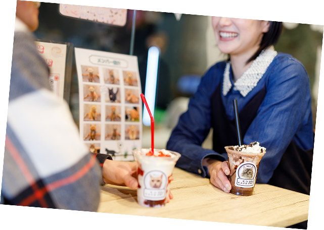 ドリンク提供イメージ